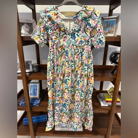 Ro’s Garden Floral Midi Dress - Picture 2 of 6